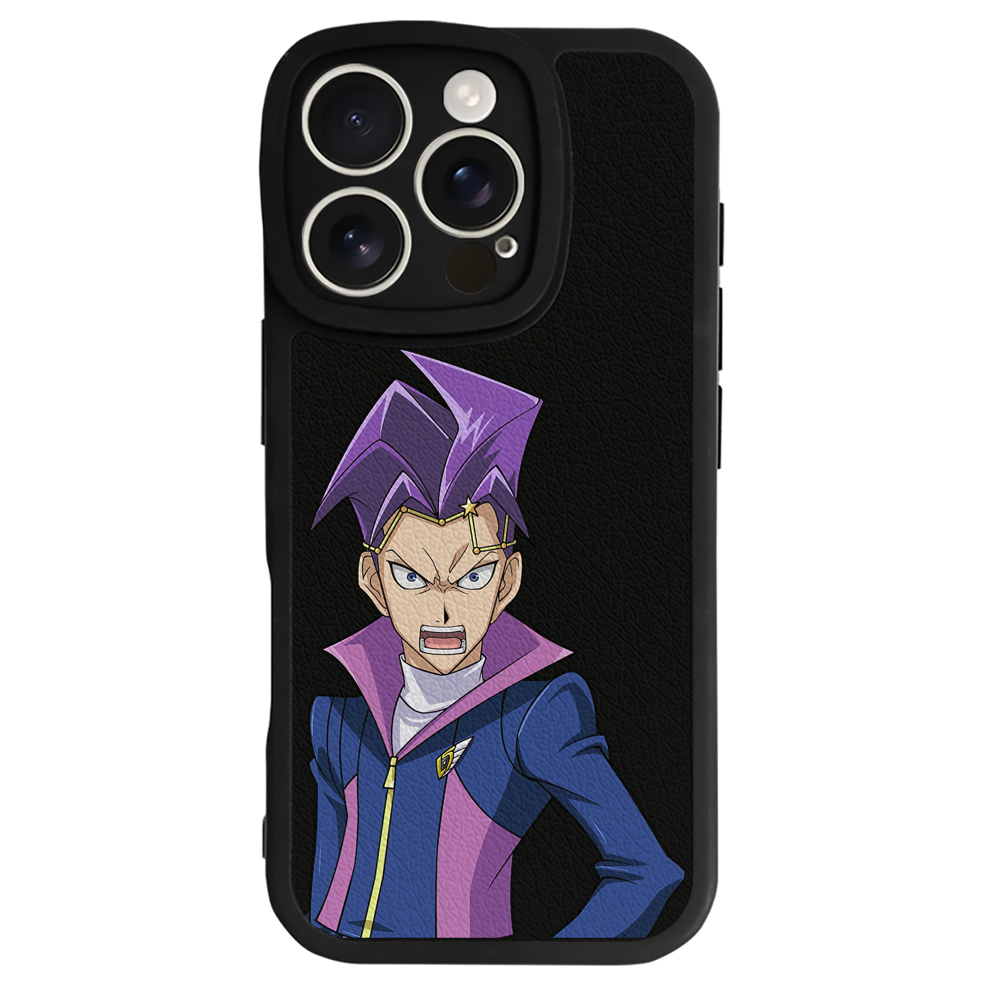 遊☆戯☆王 Yu-Gi-Oh! 【iPhone 16シリーズ対応】シリコンスマホケース（レザー調） 材質：シリコン